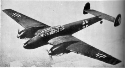Germany (it’s  the Messerschmidt Me 110)