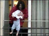 Michael Jackson  (dangling his helpless child over a Berlin hotel balcony)