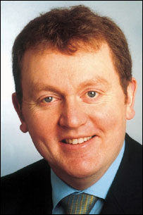 He’s a Tory  [Scotland’s only Tory: David Mundell represents– Dumfriesshire, Clydesdale  and Tweedale]