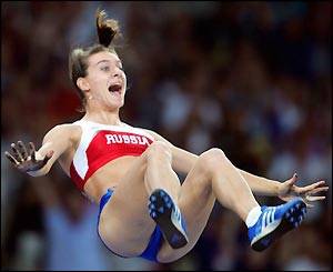 Pole Vaulting (first  woman to clear 5.01m)