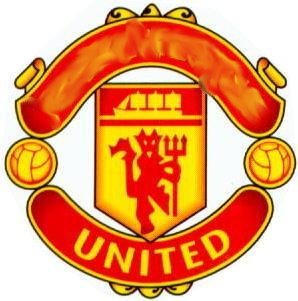 Man United football badge