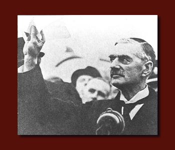 Politician (Neville Chamberlain who was UK Prime Minister at  outbreak of WW2)