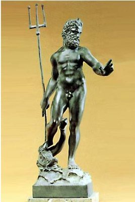Poseidon or Neptune - god  of the sea
