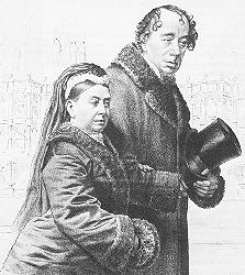 Queen Victoria and Benjamin Disraeli