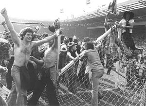 Wembley stadium  1977
